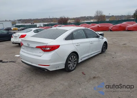 2015 Hyundai Sonata Sport from USA, damaged, VIN 5NPE34AF4FH077344